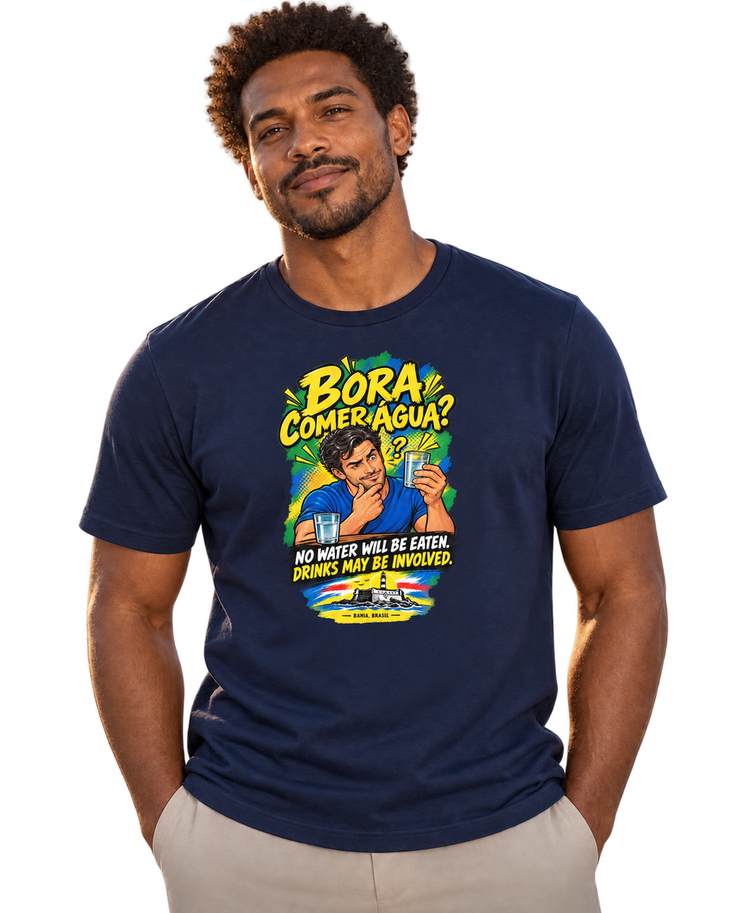 Bora Comer Água? Bahia Unisex T-Shirt