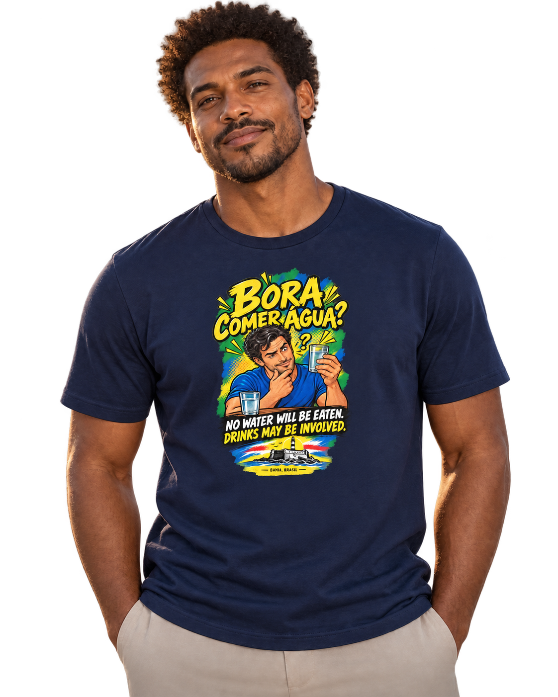 Bora Comer Água? Bahia Unisex T-Shirt