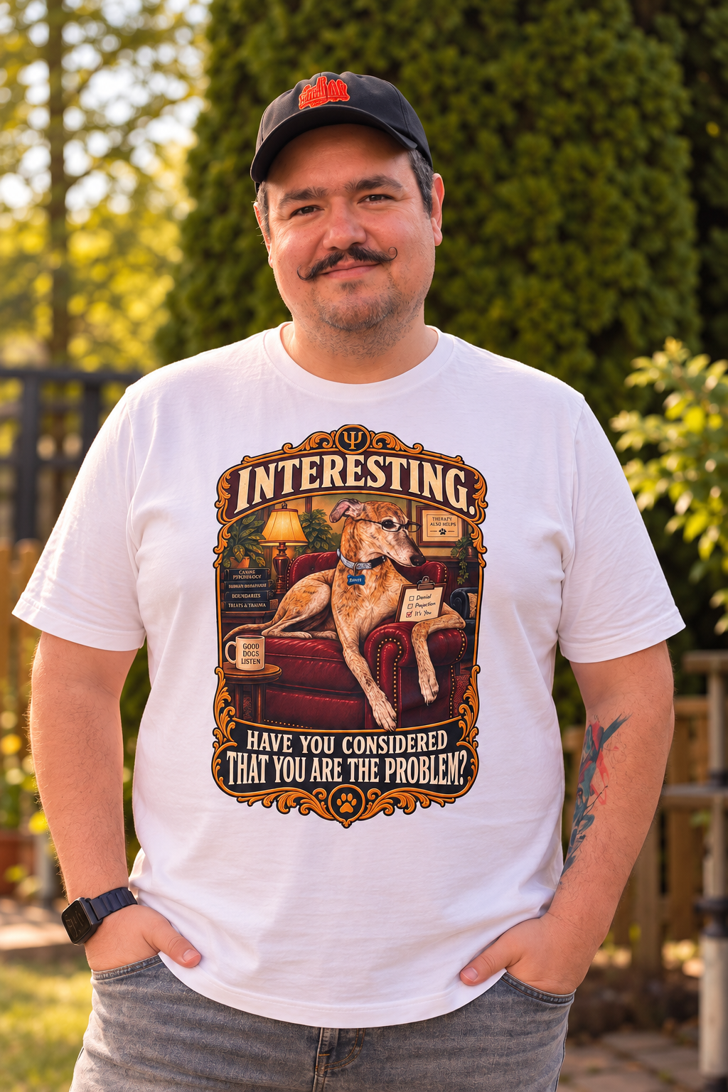 Have You Considered That You Are the Problem? – Funny Greyhound T-Shirt