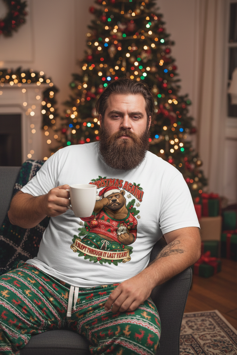 Christmas Again I Slept Through It Last Year – Lifestyle Shot