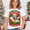 Personalised Pet Christmas T-Shirt – Your Pet, Their Christmas Personality