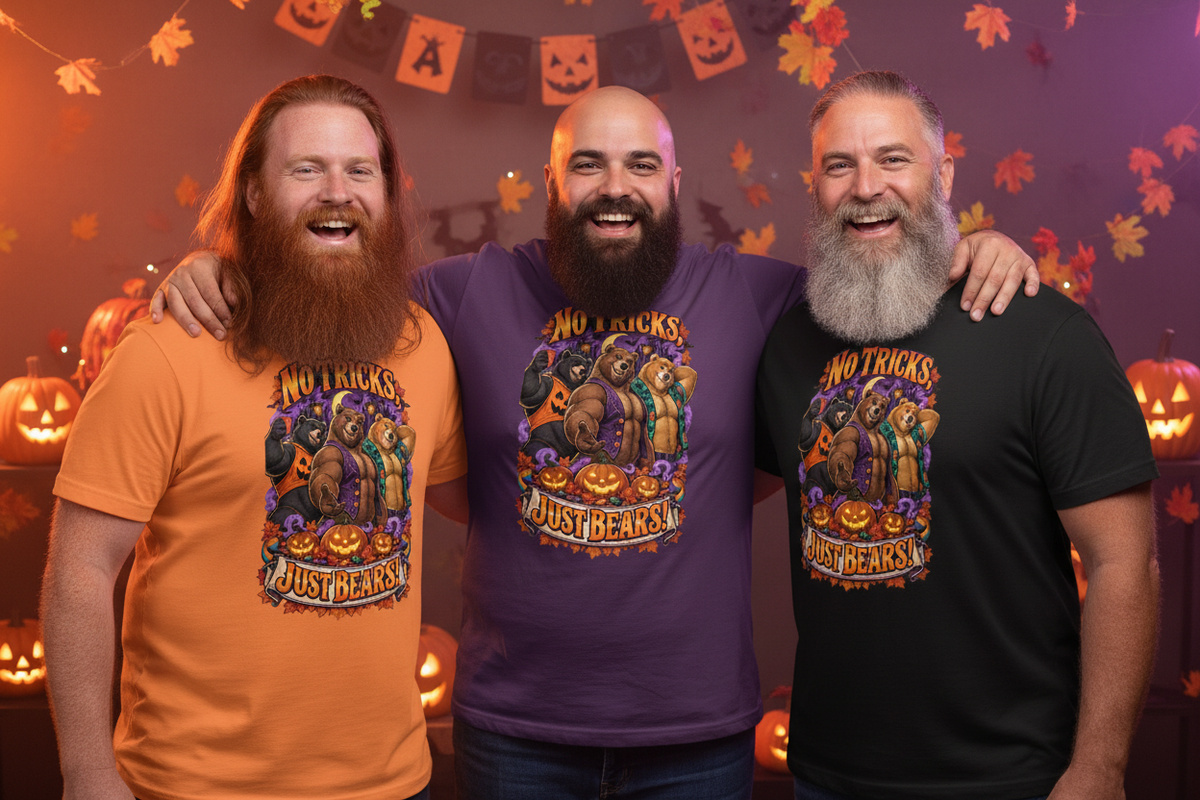 No Tricks Just Bears – Diverse Group Lifestyle Shot