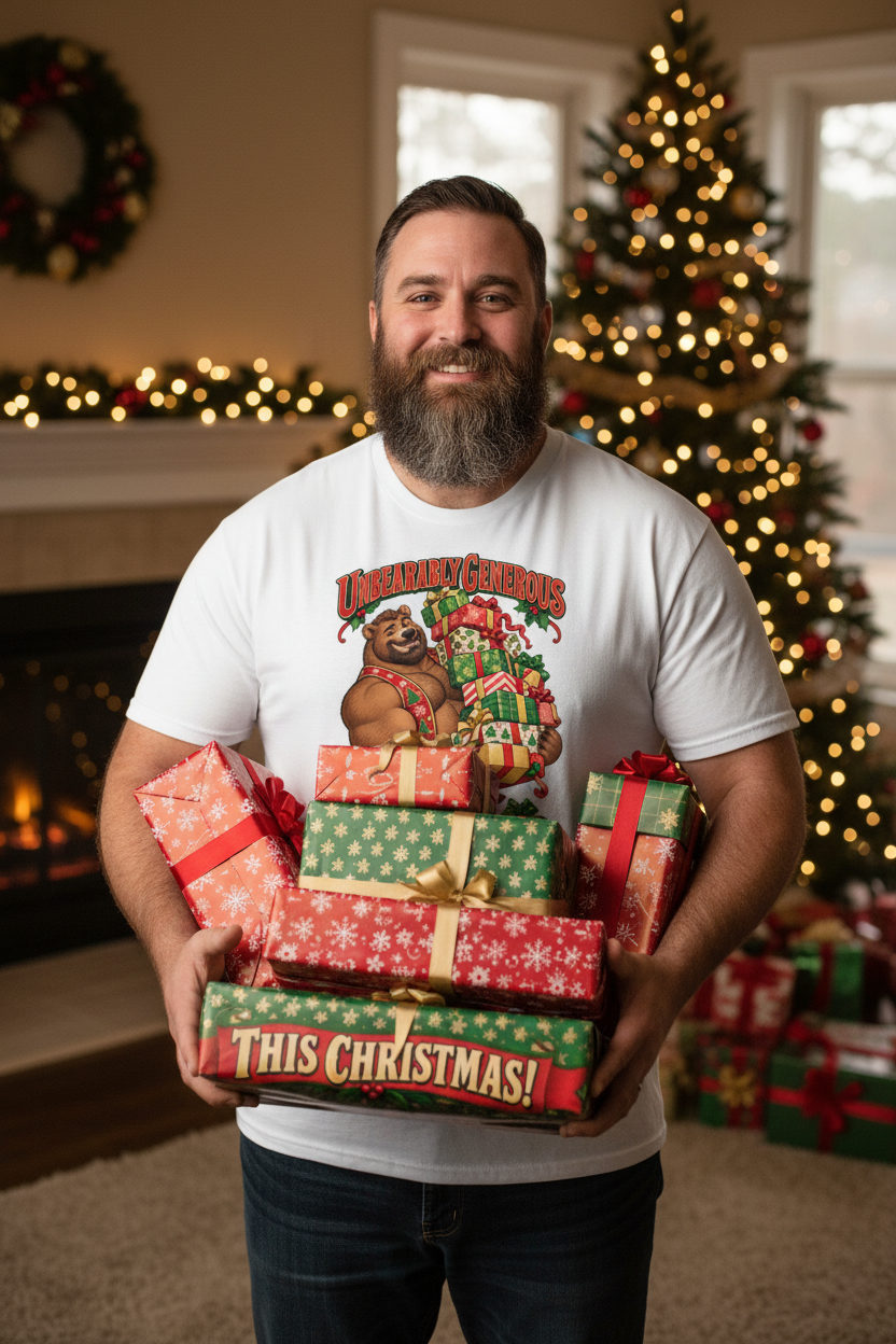 Unbearably Generous This Christmas – Lifestyle Shot