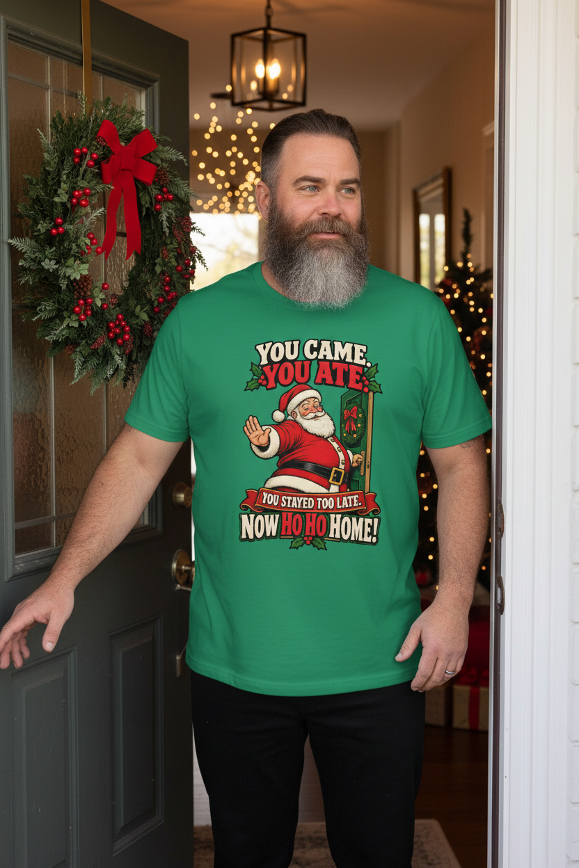 You Came You Ate Naughty Santa – Lifestyle Shot